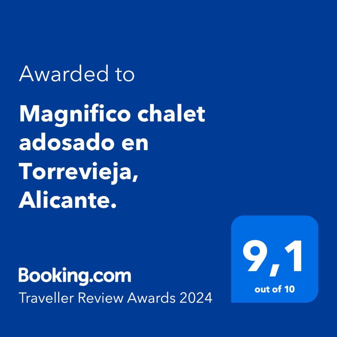 Magnifico Chalet Adosado En Torrevieja, Alicante. エクステリア 写真